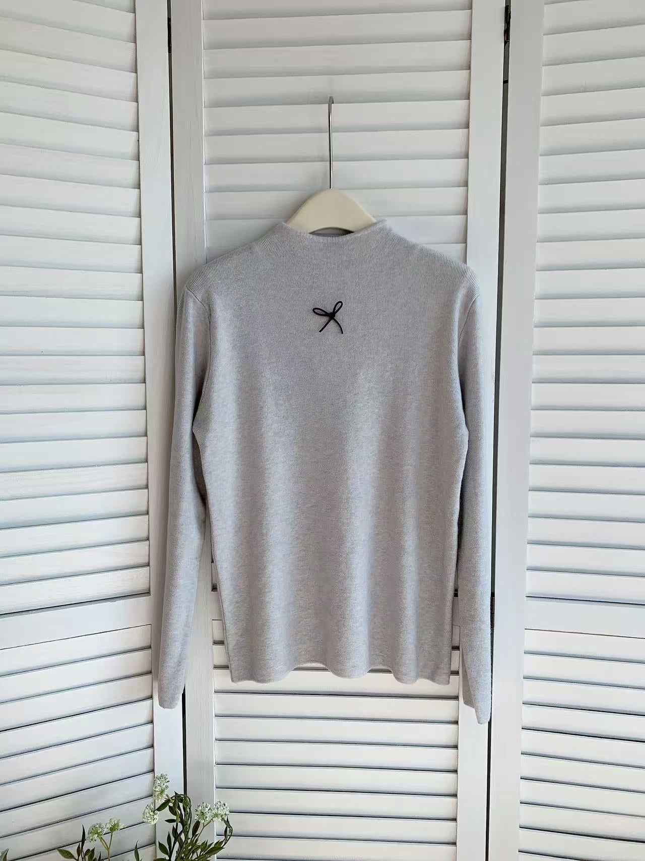 HELLO MILK TEE- 85806 半高領打底