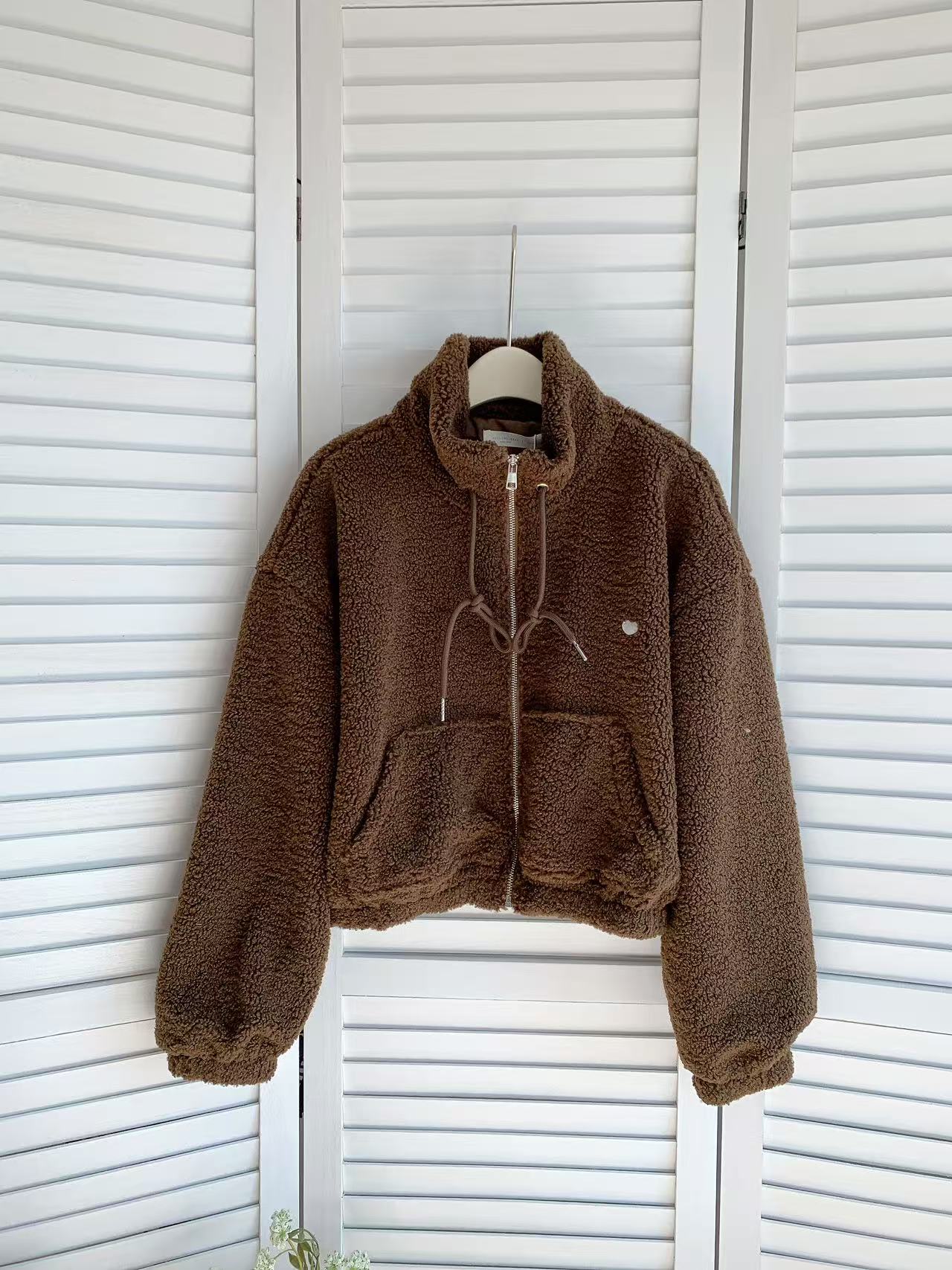 HELLO MILK TEE- 85834 立領外套