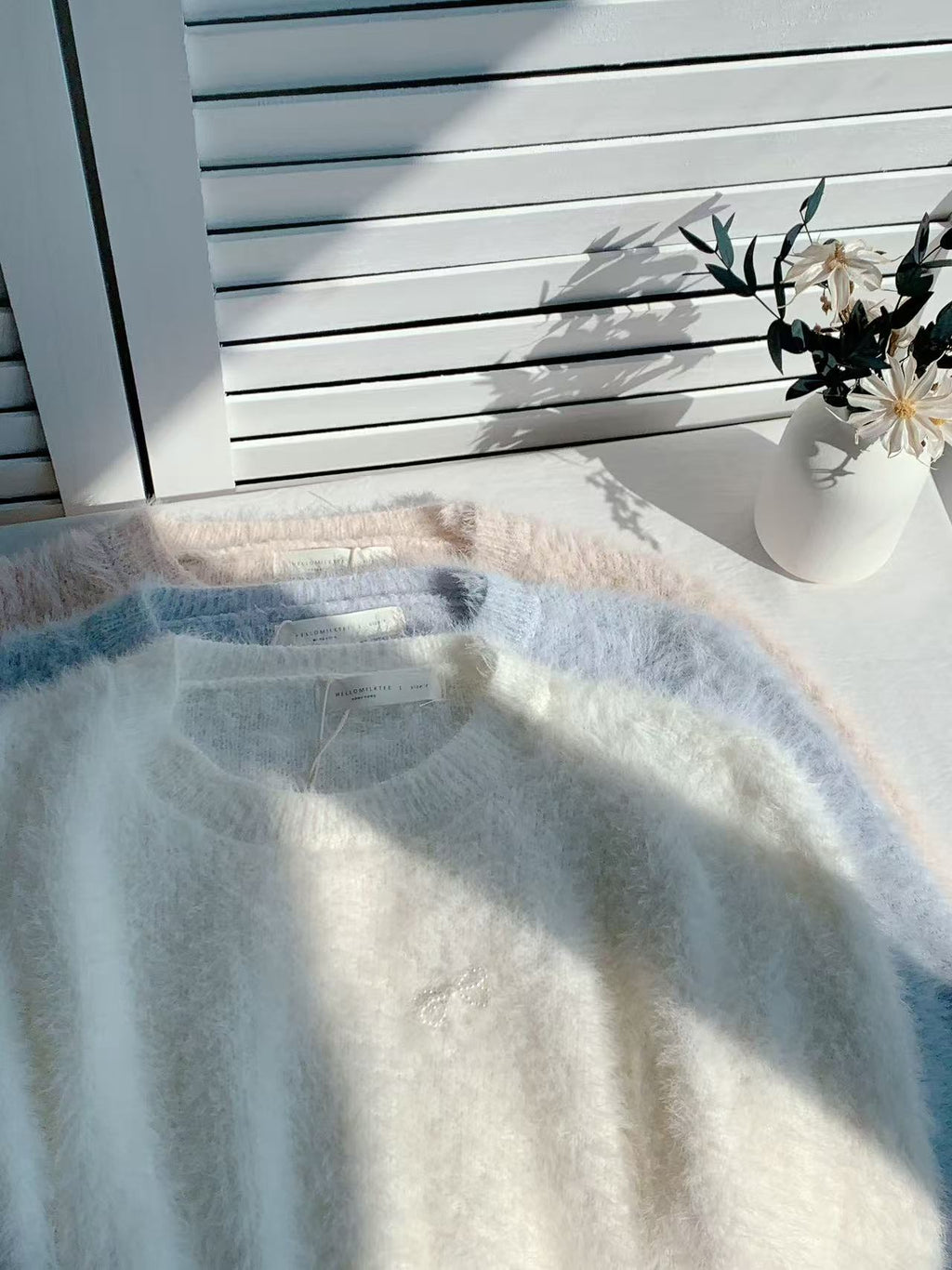 HELLO MILK TEE- 85856 圓領上衣