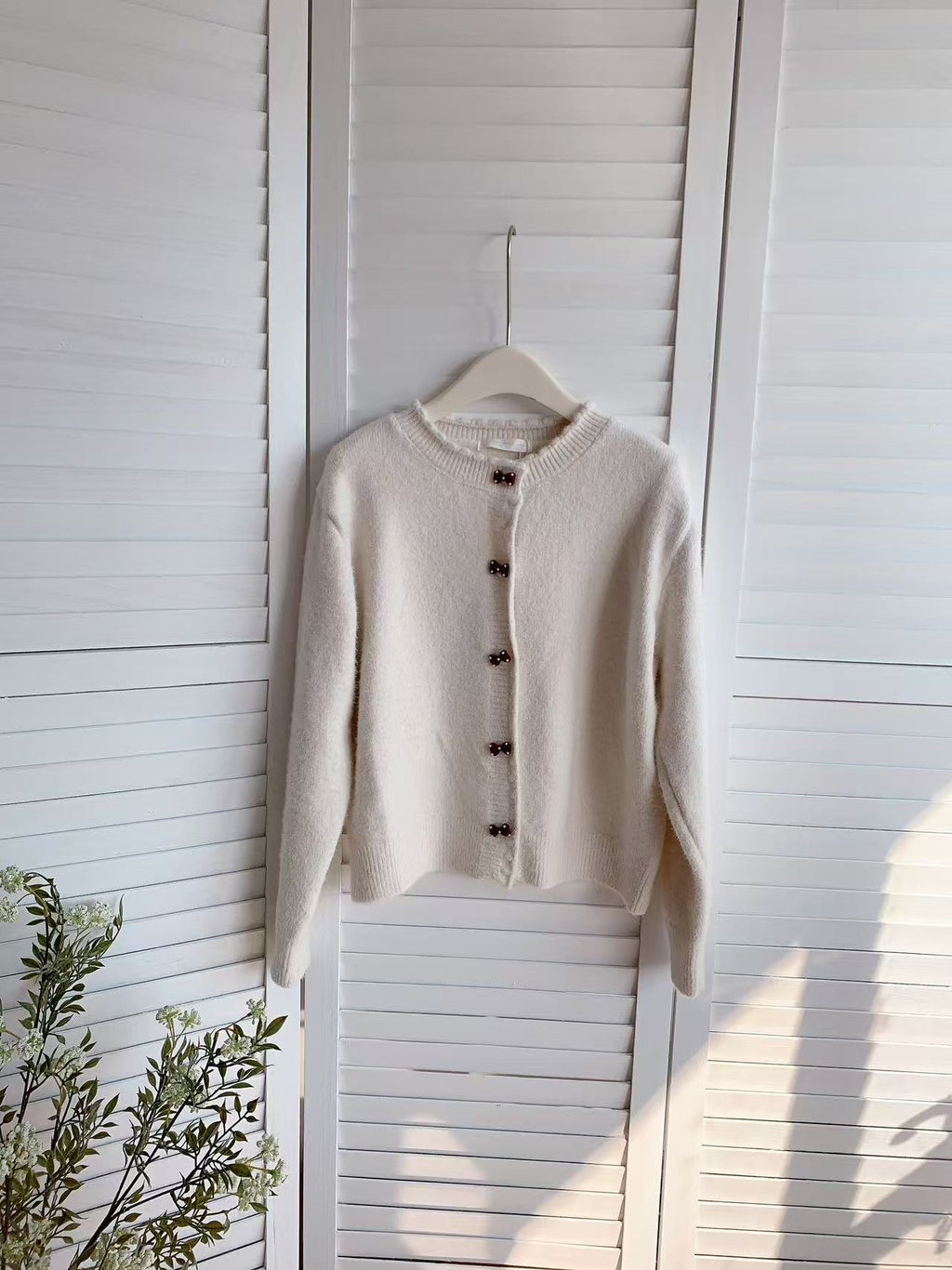 HELLO MILK TEE- 85813 純色針織衫