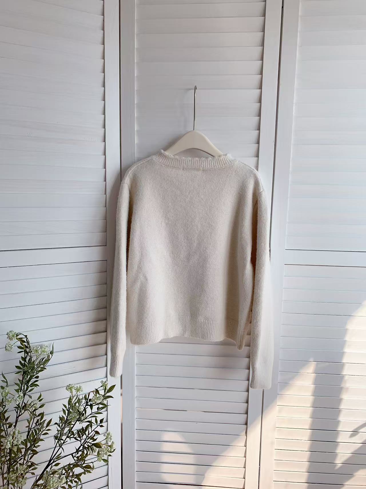 HELLO MILK TEE- 85813 純色針織衫