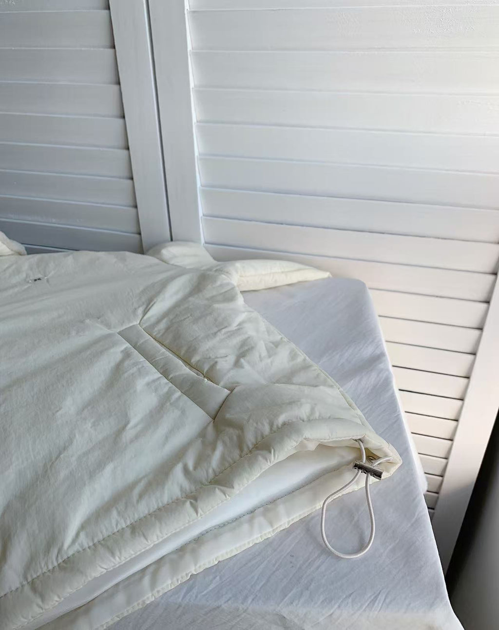 HELLO MILK TEE- 85827 毛領棉服