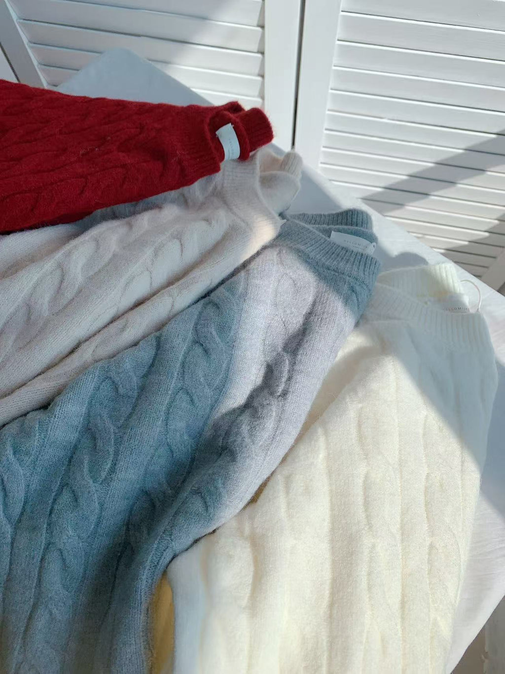 HELLO MILK TEE- 85866 圓領針織衫