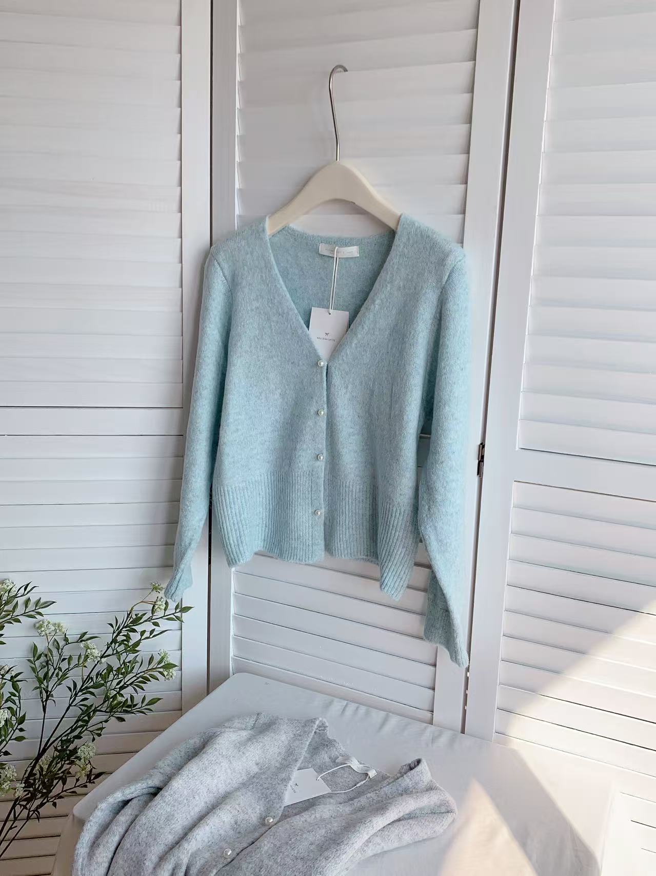 HELLO MILK TEE- 85867 針織開衫