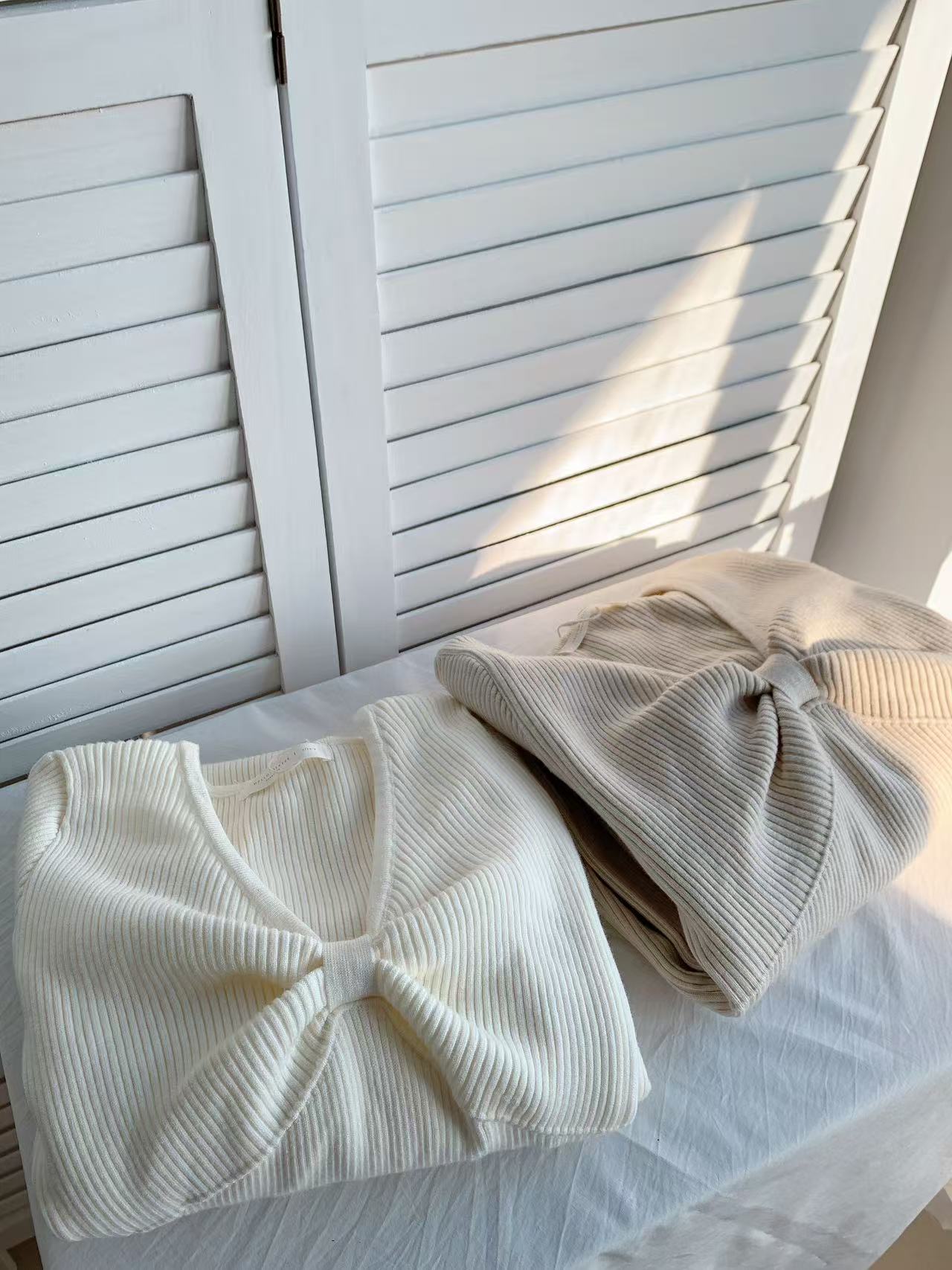 HELLO MILK TEE- 85780 針織連衣裙