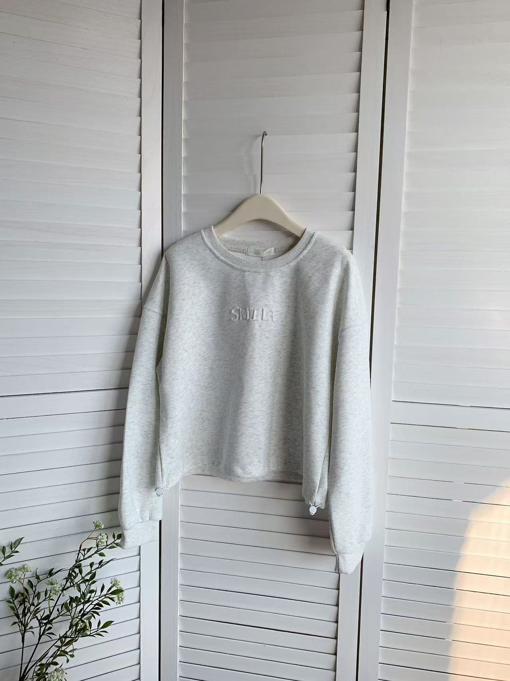 HELLO MILK TEE- 85852 字母衛衣