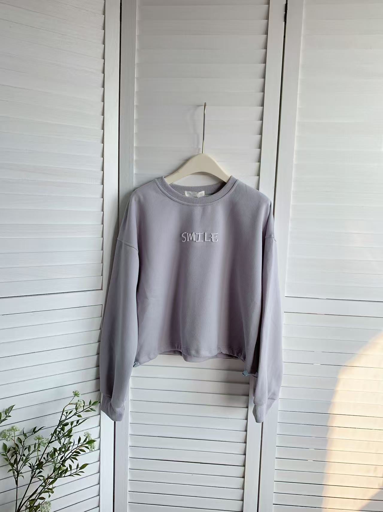 HELLO MILK TEE- 85852 字母衛衣