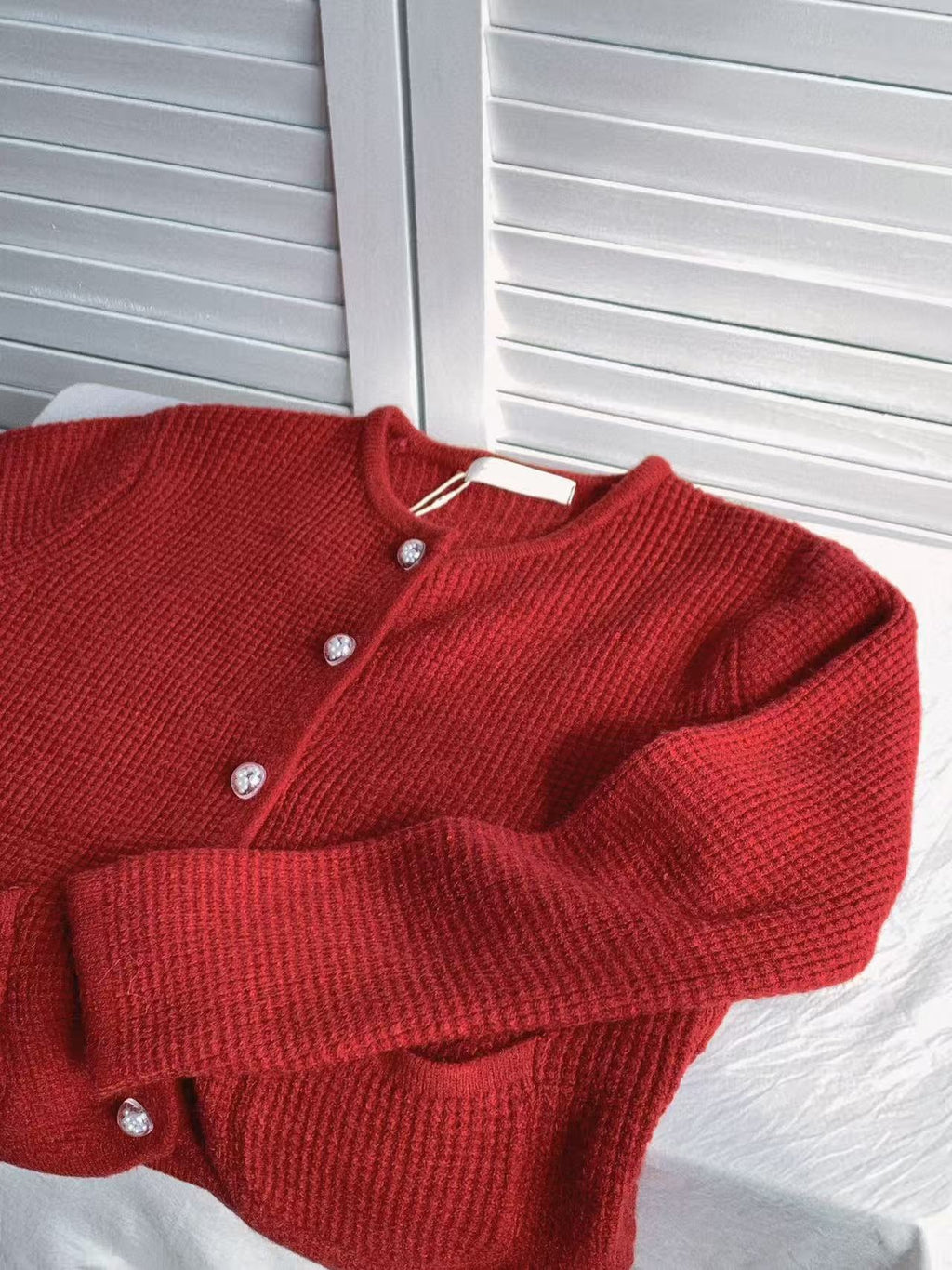 HELLO MILK TEE- 85886 口袋開衫