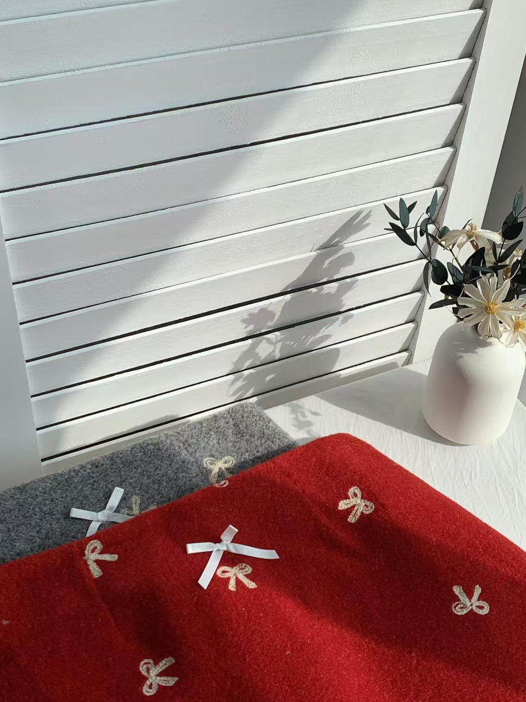 HELLO MILK TEE- 85865 蝴蝶結短裙