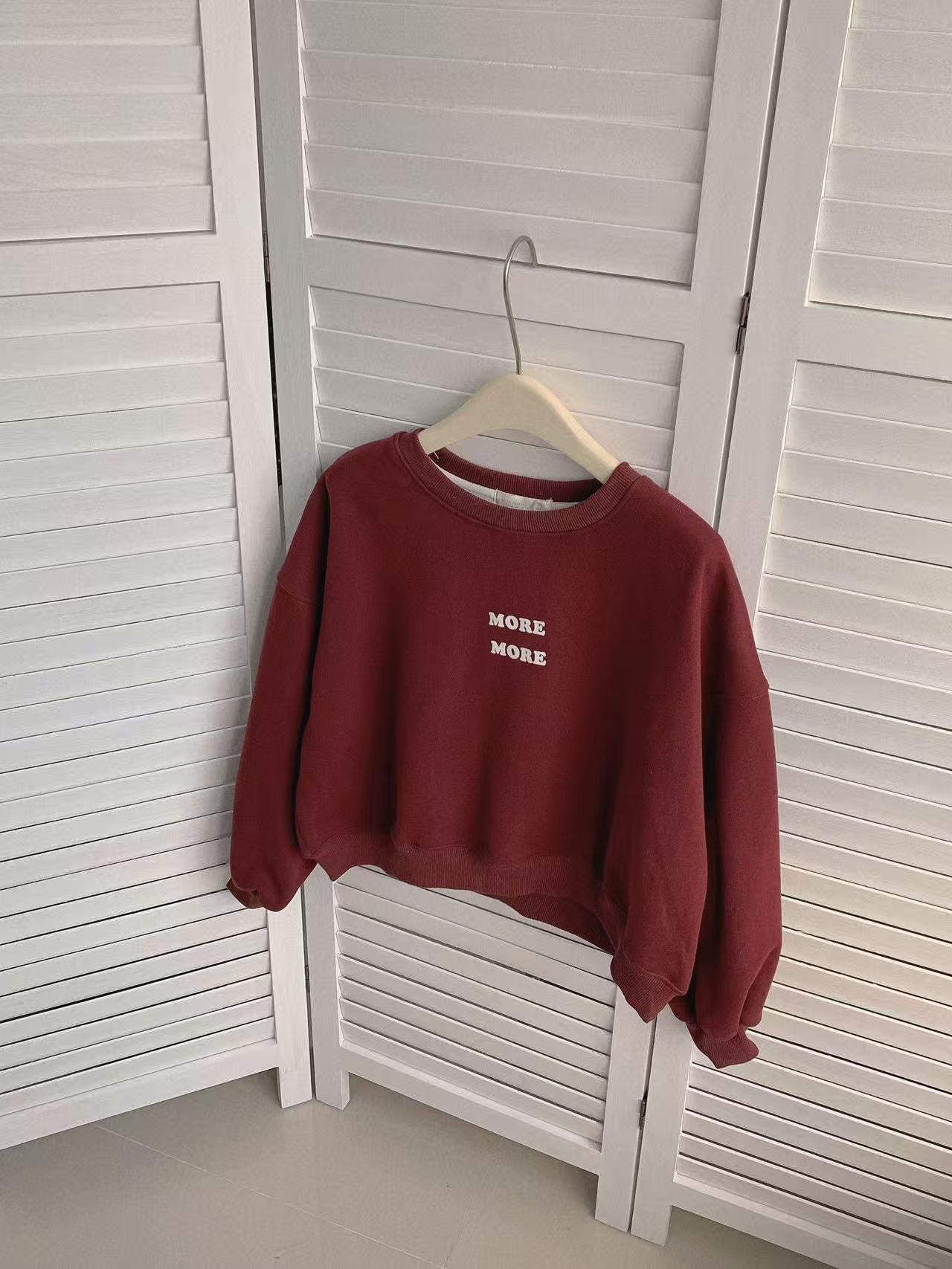 HELLO MILK TEE- 85884 圓領衛衣