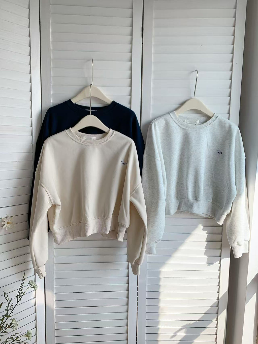 HELLO MILK TEE- 85848 刺繡衛衣