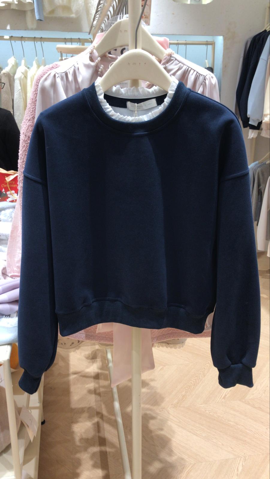 HELLO MILK TEE- 85685 圓領衛衣