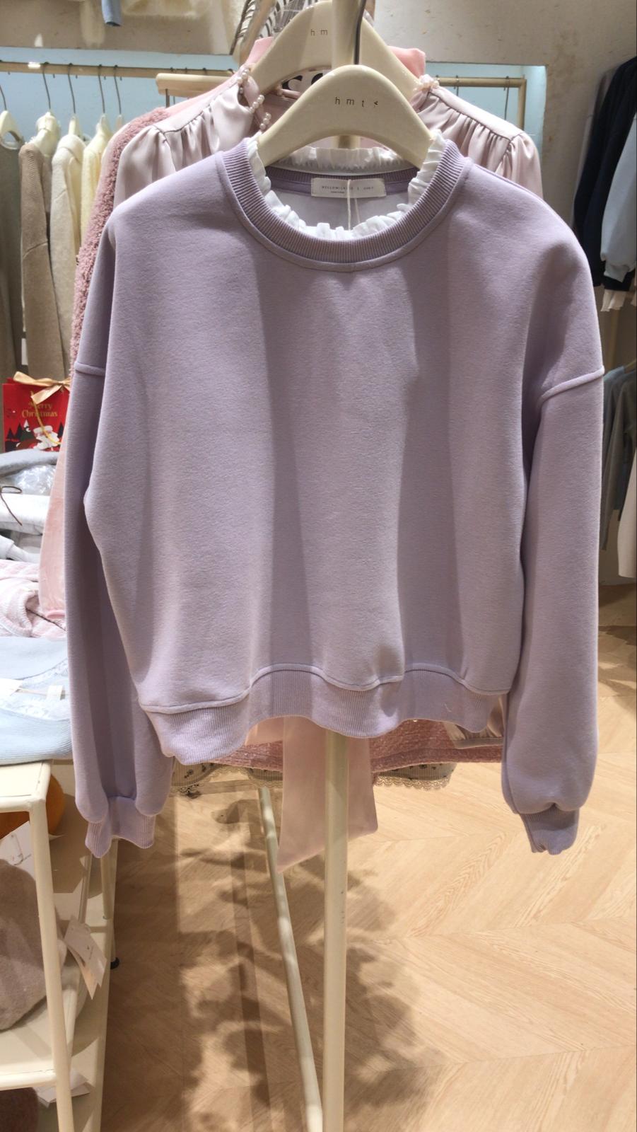 HELLO MILK TEE- 85685 圓領衛衣