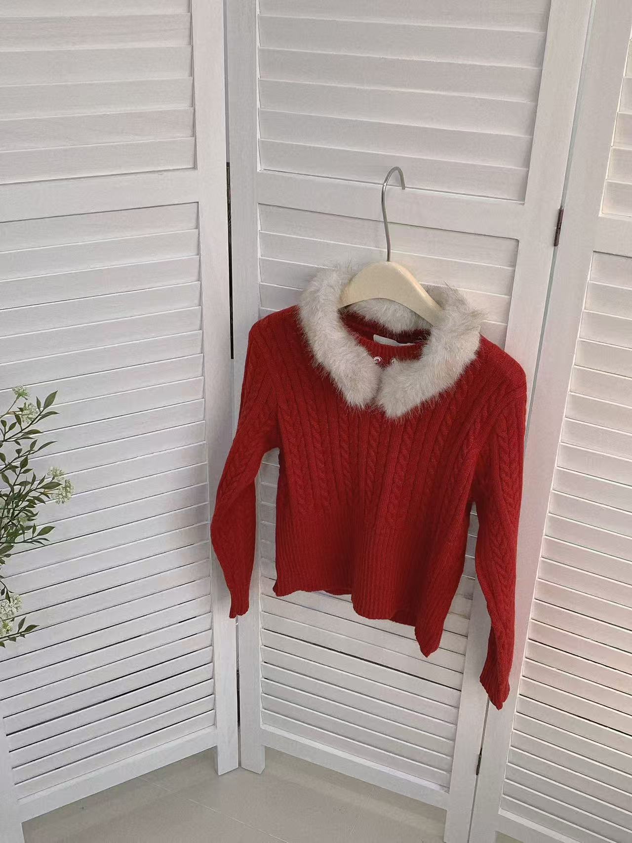 HELLO MILK TEE- 85893 扭花針織衫