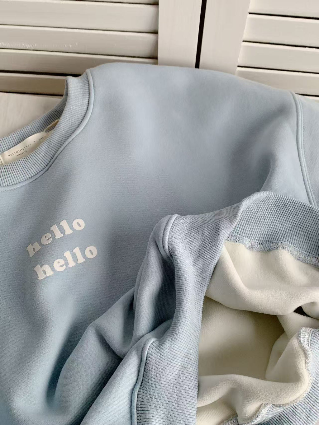 HELLO MILK TEE- 85881 套頭衛衣