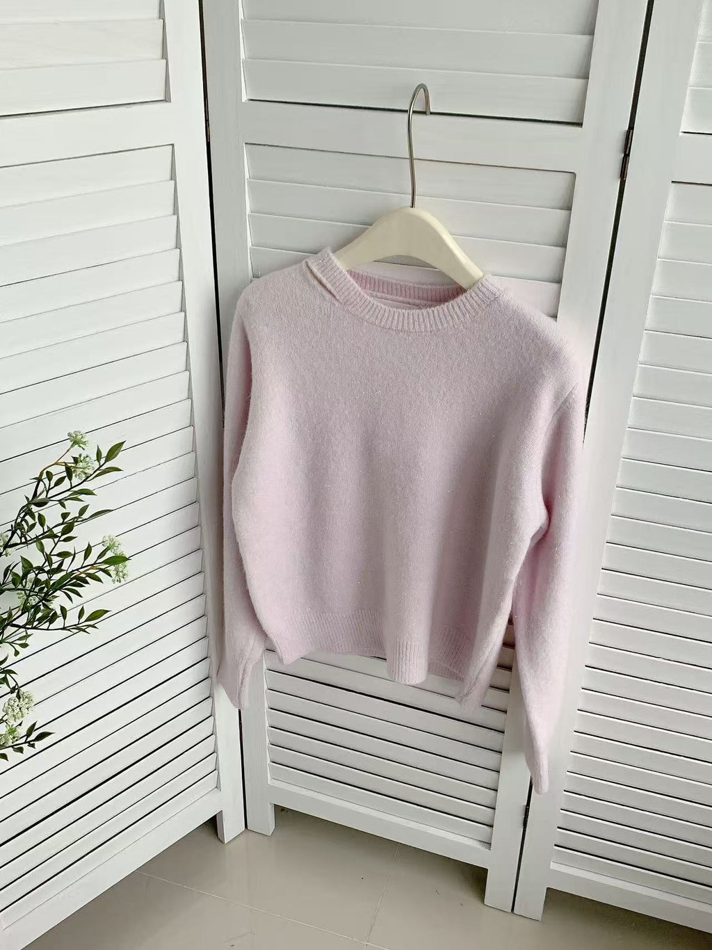 HELLO MILK TEE- 85887 鏤空上衣