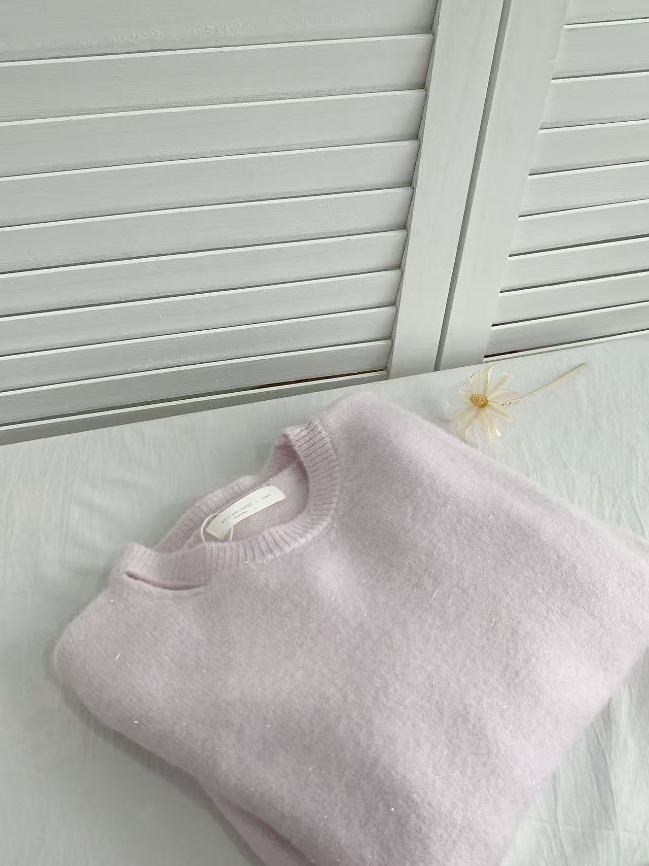 HELLO MILK TEE- 85887 鏤空上衣