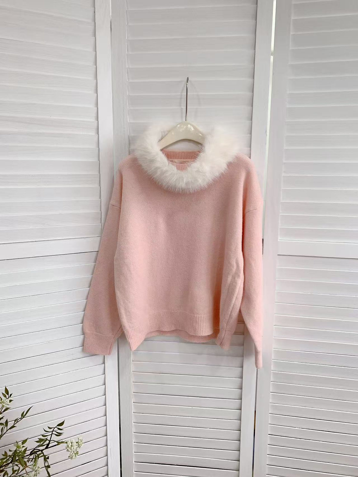 HELLO MILK TEE- 85892 百搭針織衫