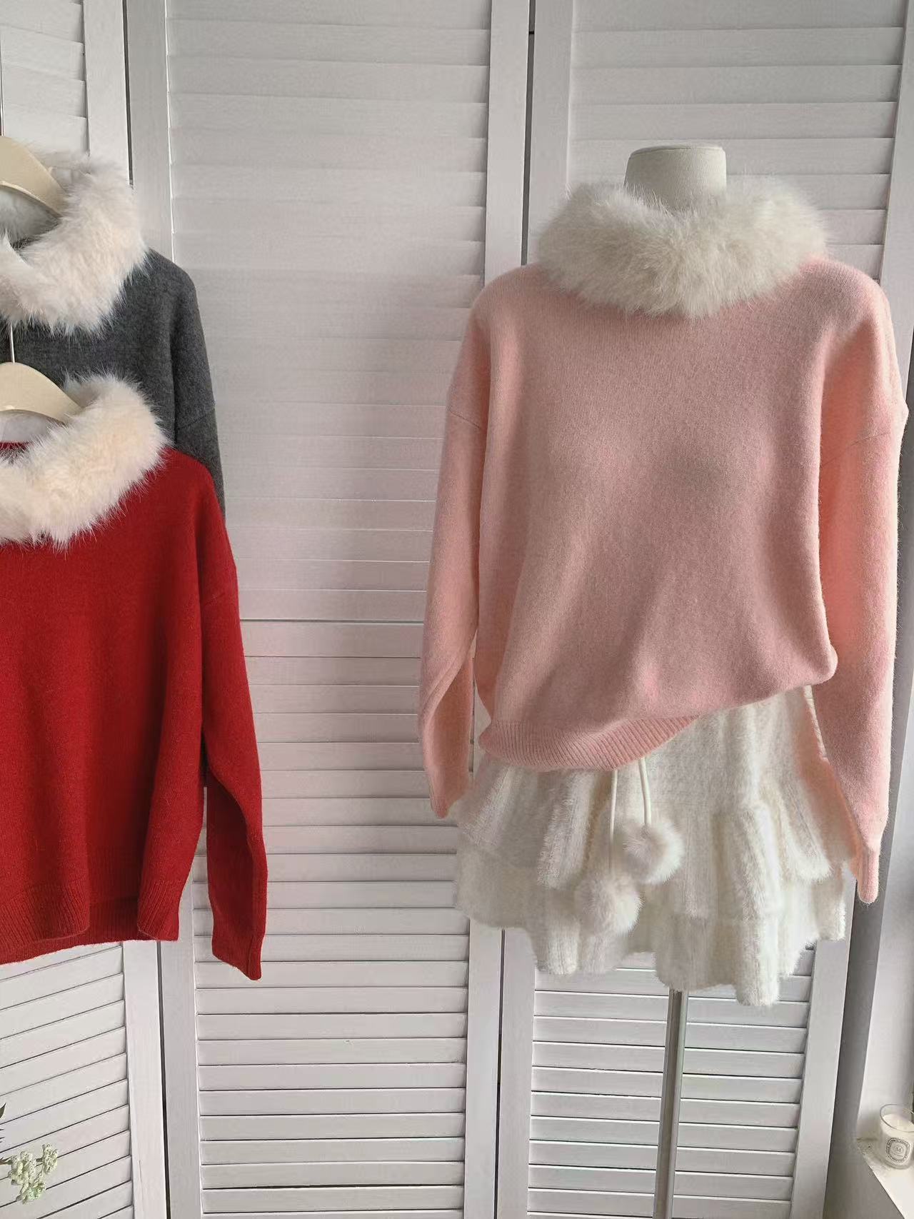 HELLO MILK TEE- 85892 百搭針織衫