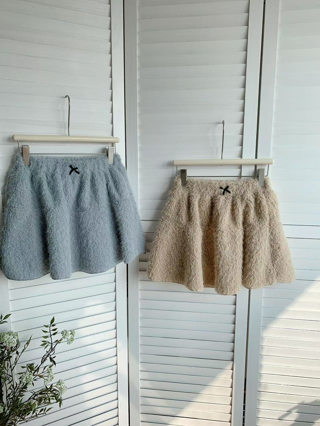 HELLO MILK TEE- 85919 軟糯短裙