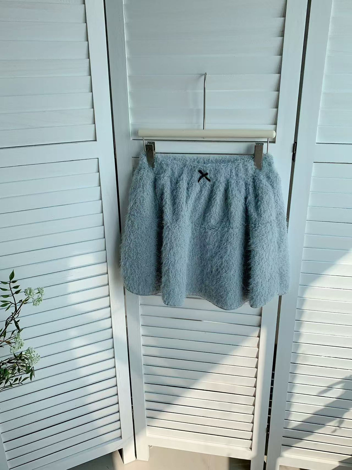 HELLO MILK TEE- 85919 軟糯短裙