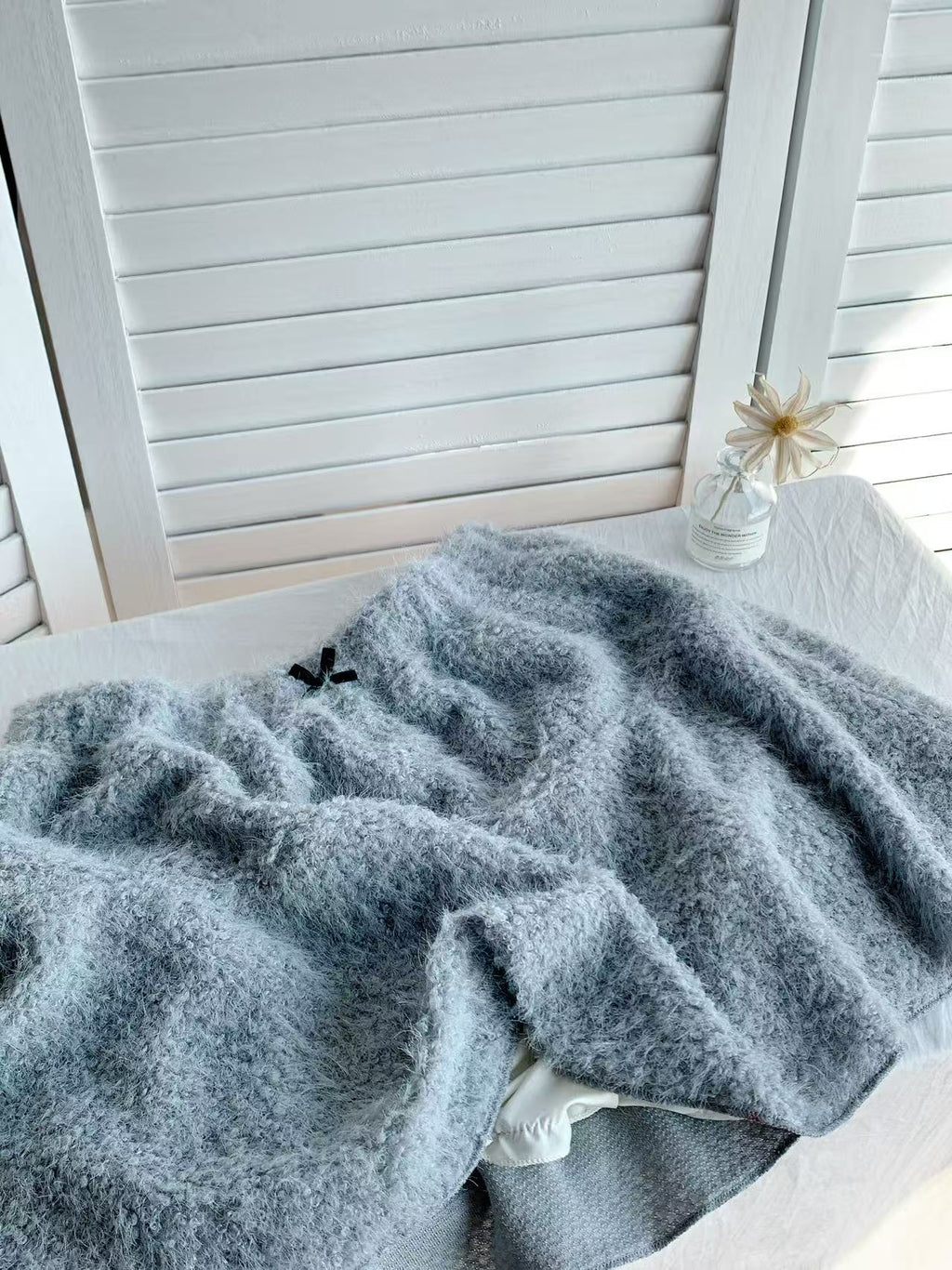 HELLO MILK TEE- 85919 軟糯短裙