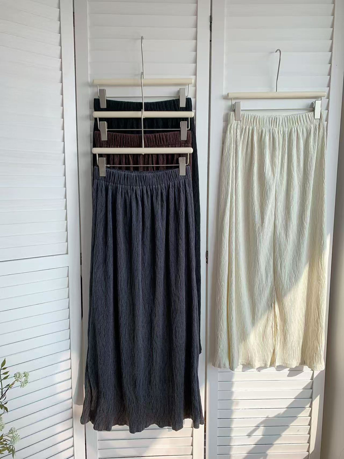 HELLO MILK TEE- 85906 純色半裙