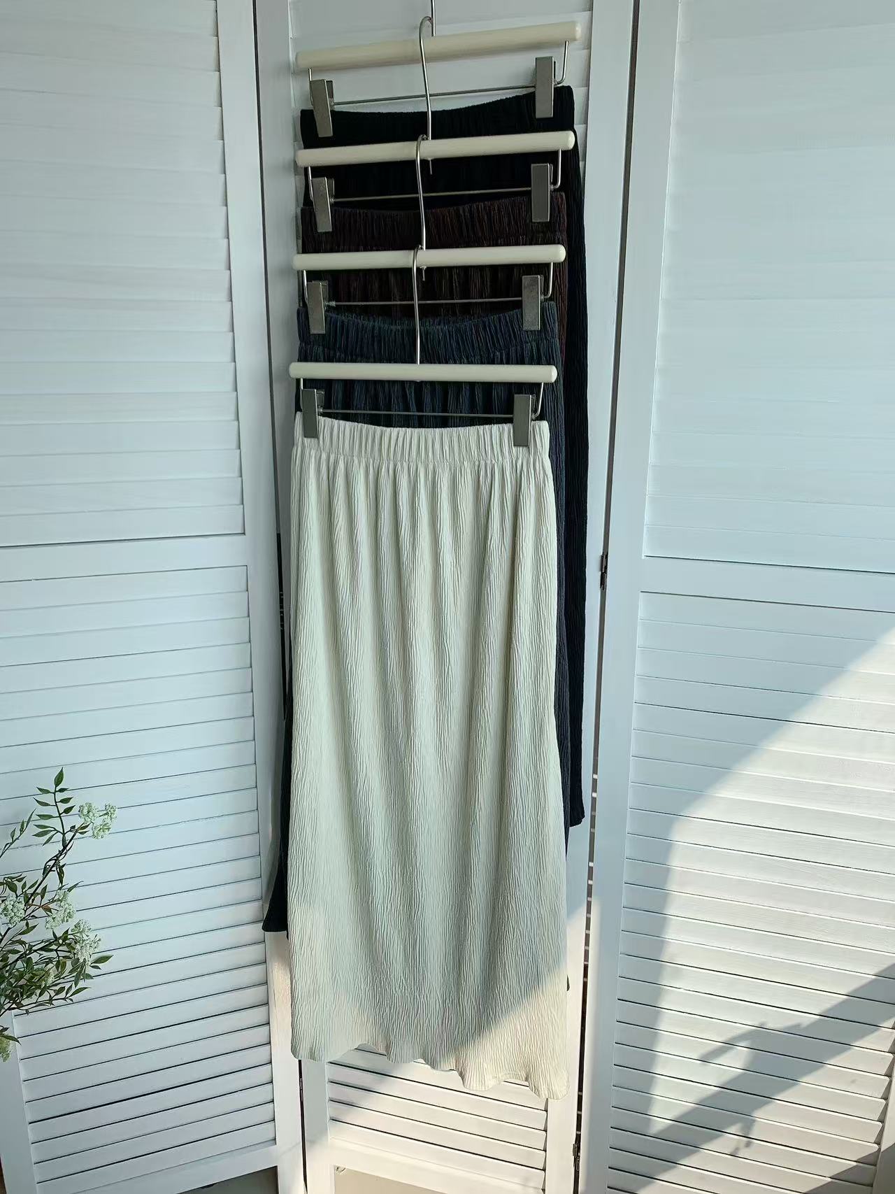 HELLO MILK TEE- 85906 純色半裙