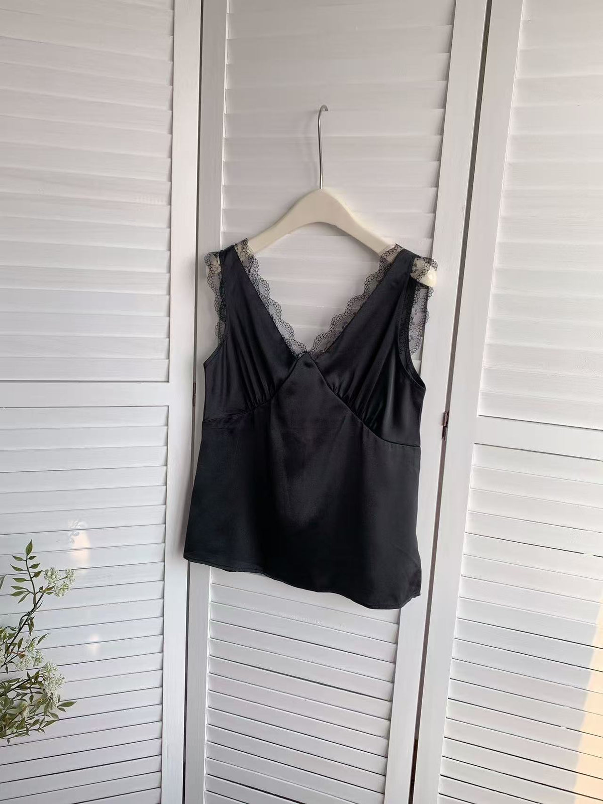 HELLO MILK TEE- 85798 拼接背心