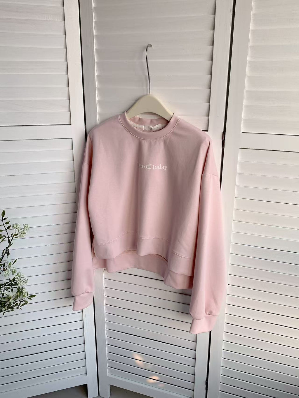 HELLO MILK TEE- 85917 字母衛衣