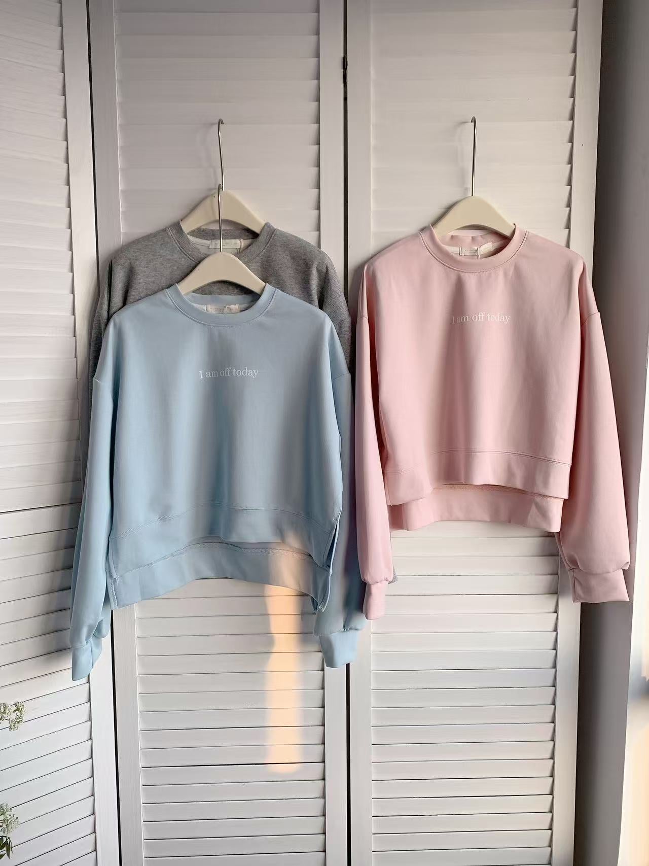 HELLO MILK TEE- 85917 字母衛衣