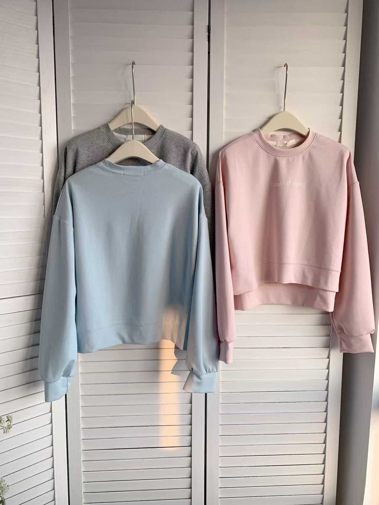 HELLO MILK TEE- 85917 字母衛衣