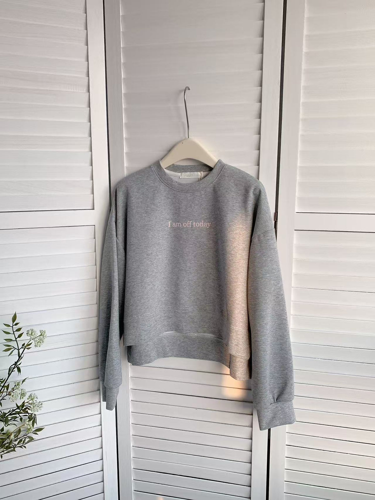 HELLO MILK TEE- 85917 字母衛衣