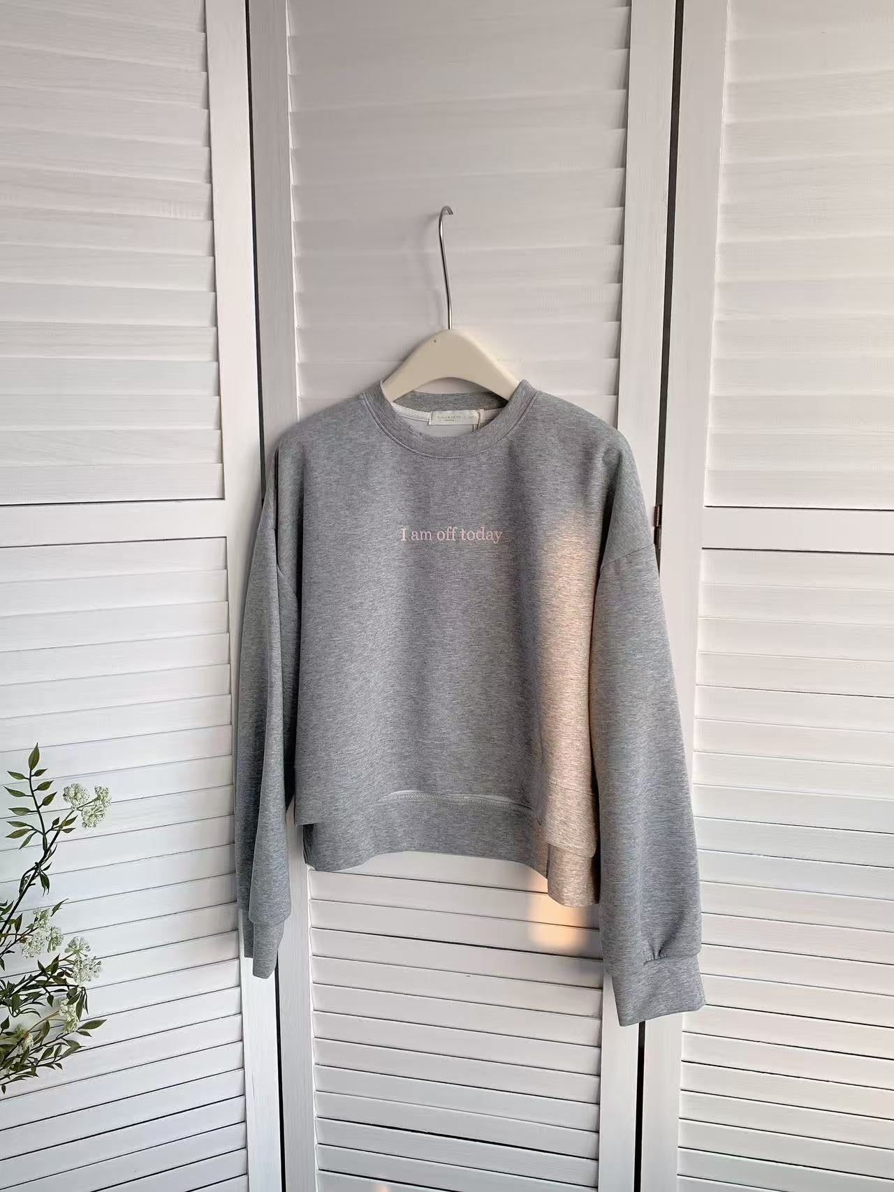 HELLO MILK TEE- 85917 字母衛衣