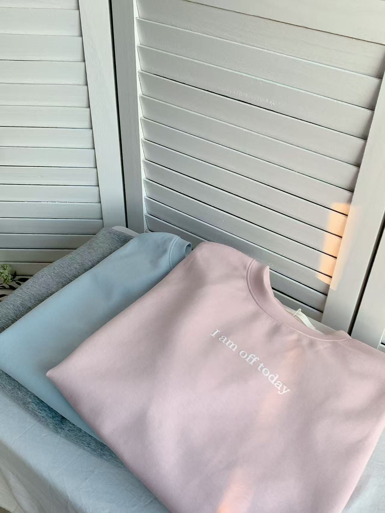 HELLO MILK TEE- 85917 字母衛衣