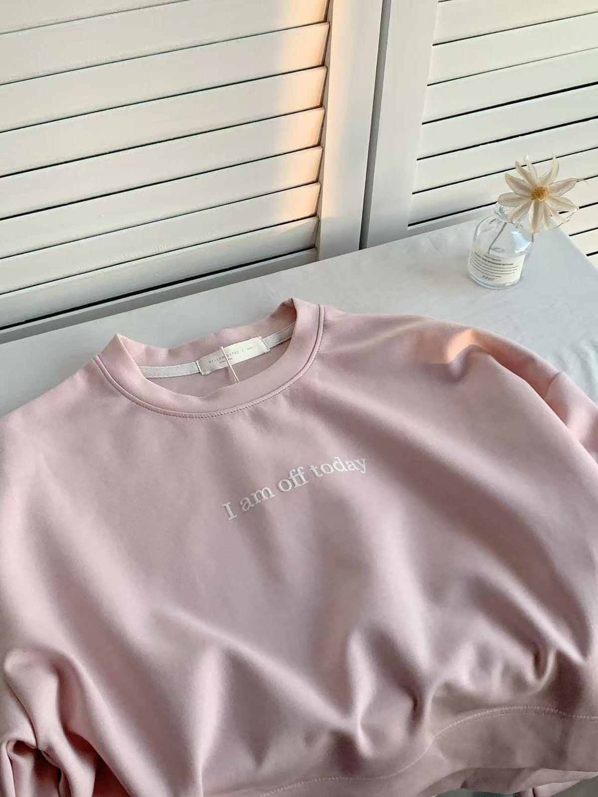 HELLO MILK TEE- 85917 字母衛衣