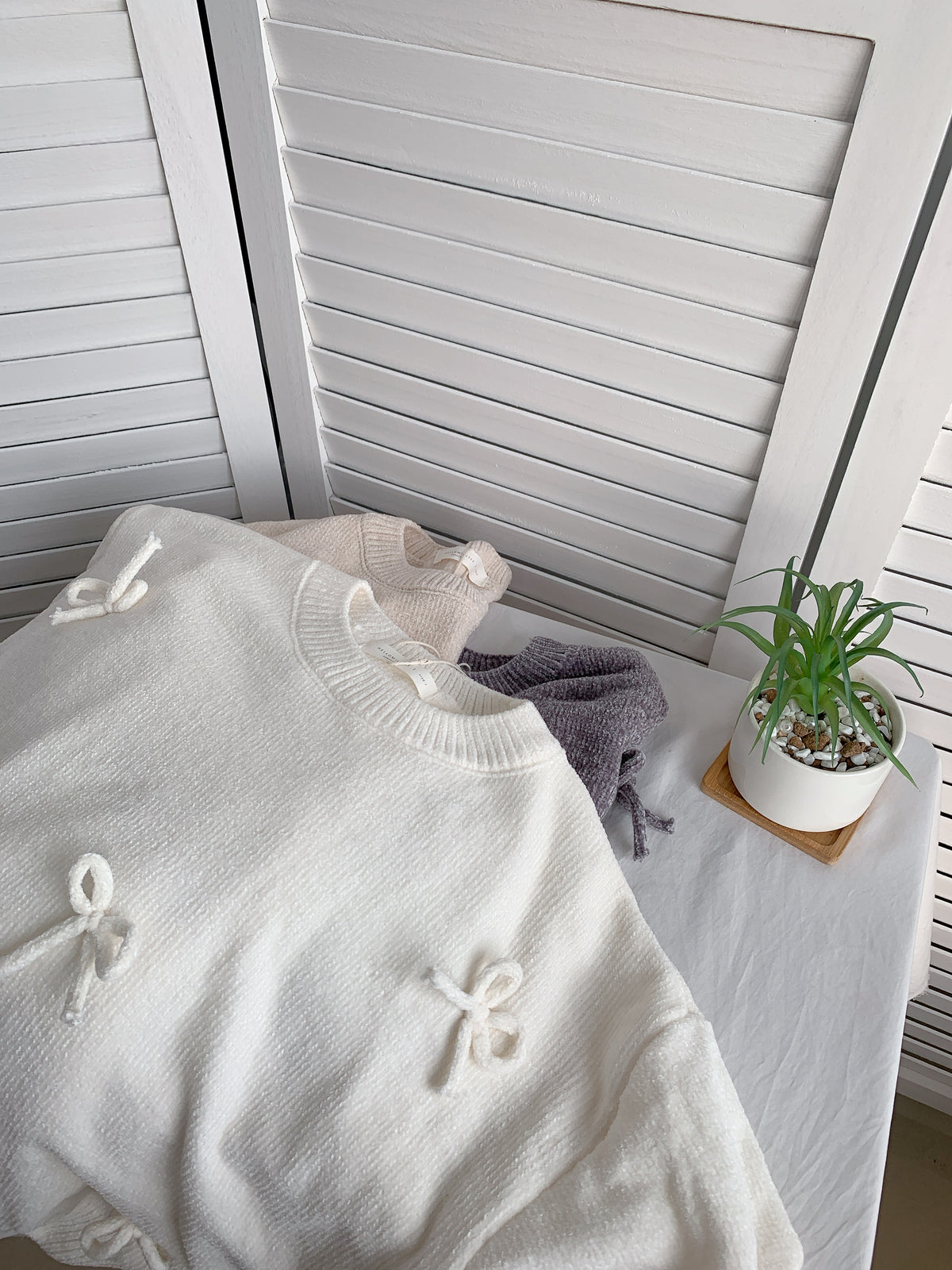 HELLO MILK TEE-85868 百搭針織衫