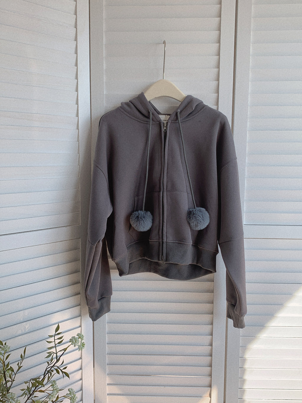 HELLO MILK TEE- 85847 拉鏈外套