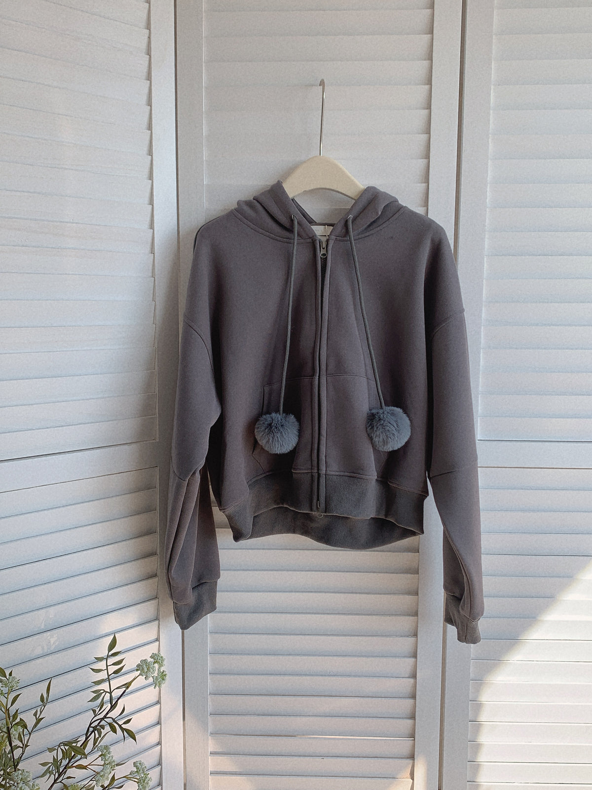 HELLO MILK TEE- 85847 拉鏈外套