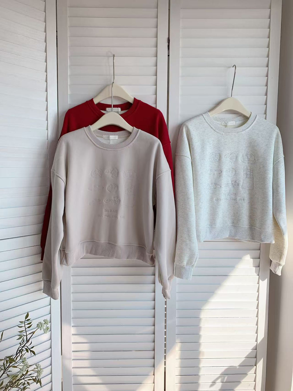 HELLO MILK TEE- 85885 厚身衛衣