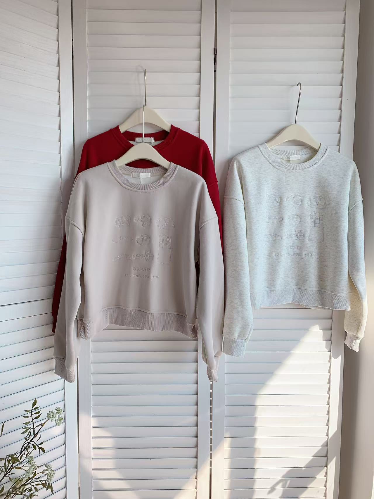 HELLO MILK TEE- 85885 厚身衛衣