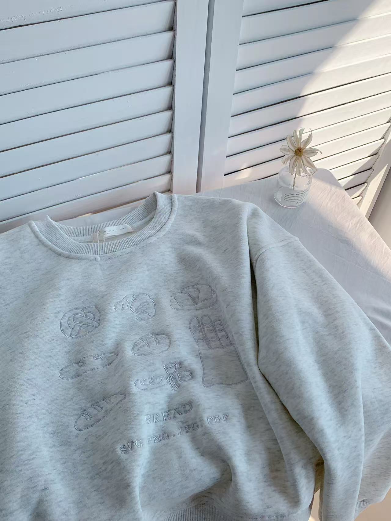 HELLO MILK TEE- 85885 厚身衛衣