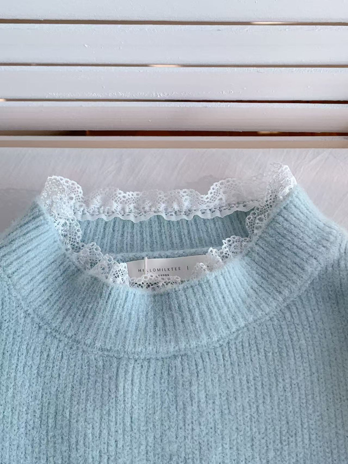 HELLO MILK TEE- 85900 珍珠打底衫