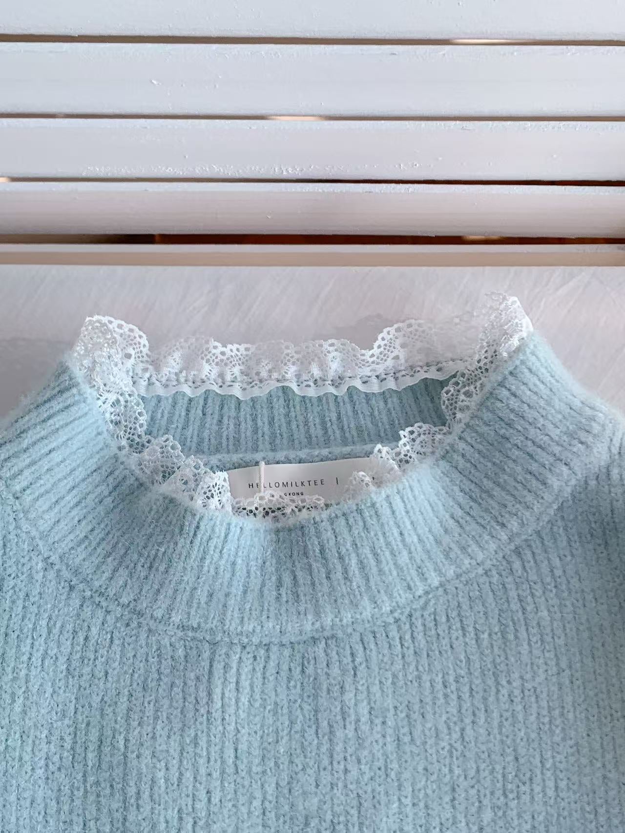 HELLO MILK TEE- 85900 珍珠打底衫