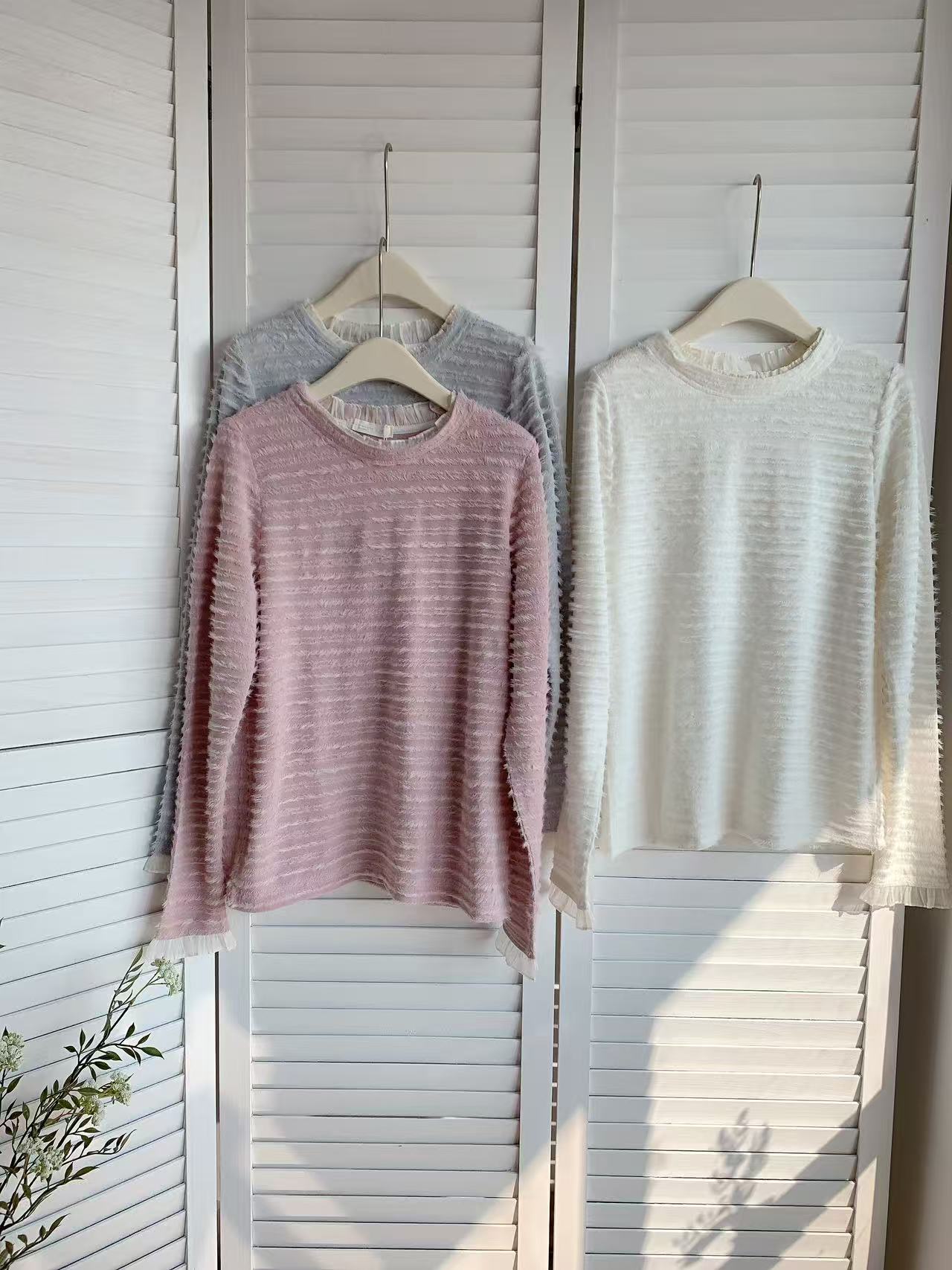 HELLO MILK TEE- 85933 設計感上衣