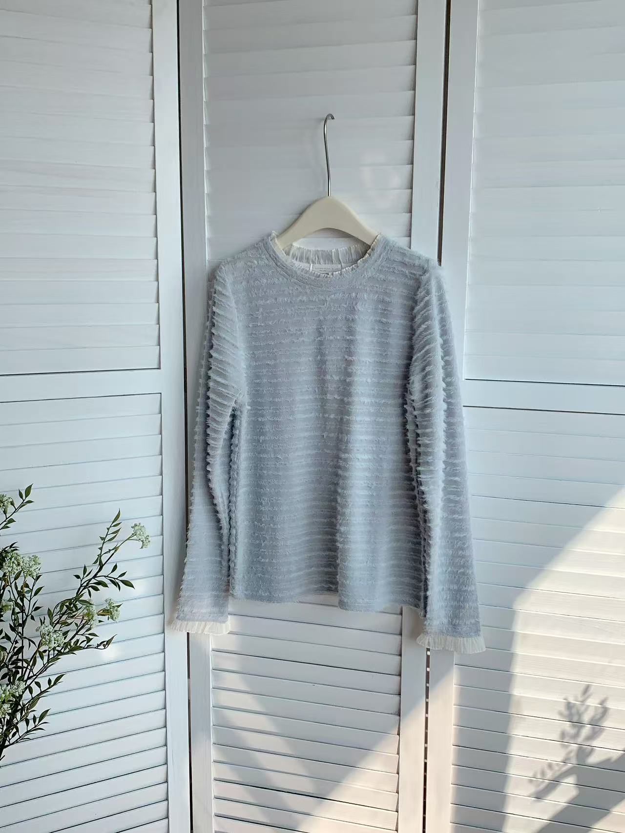 HELLO MILK TEE- 85933 設計感上衣