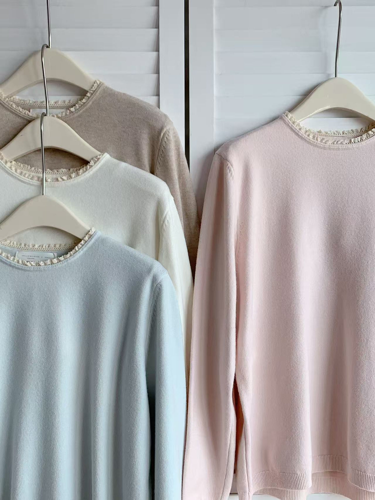 HELLO MILK TEE- 85959 圓領上衣