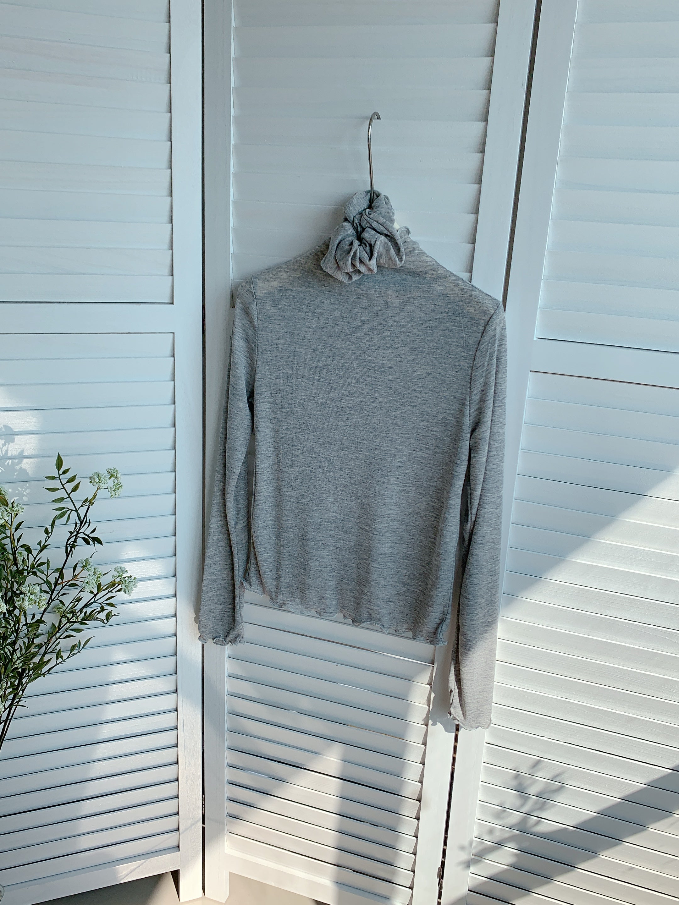 HELLO MILK TEE- 85961 高領上衣