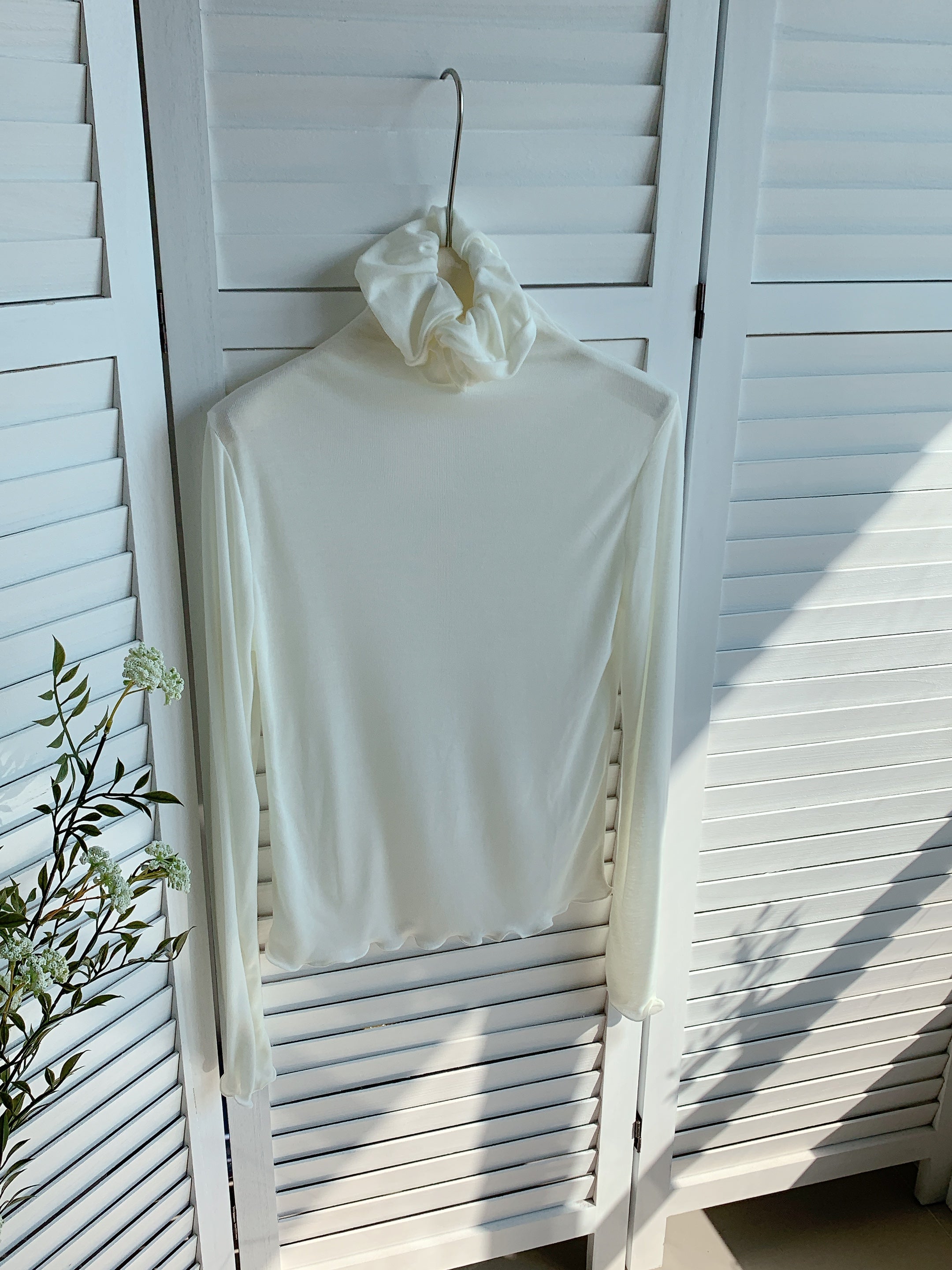 HELLO MILK TEE- 85961 高領上衣