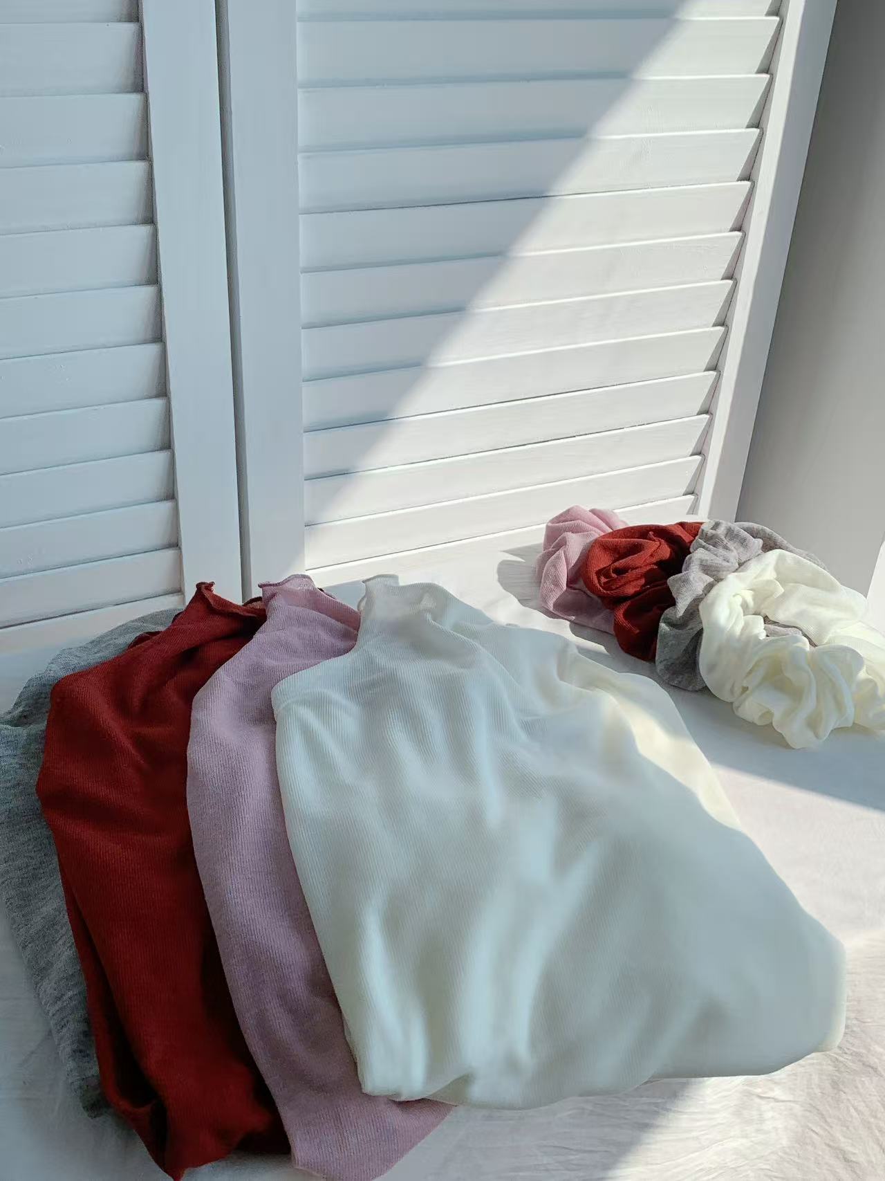 HELLO MILK TEE- 85961 高領上衣